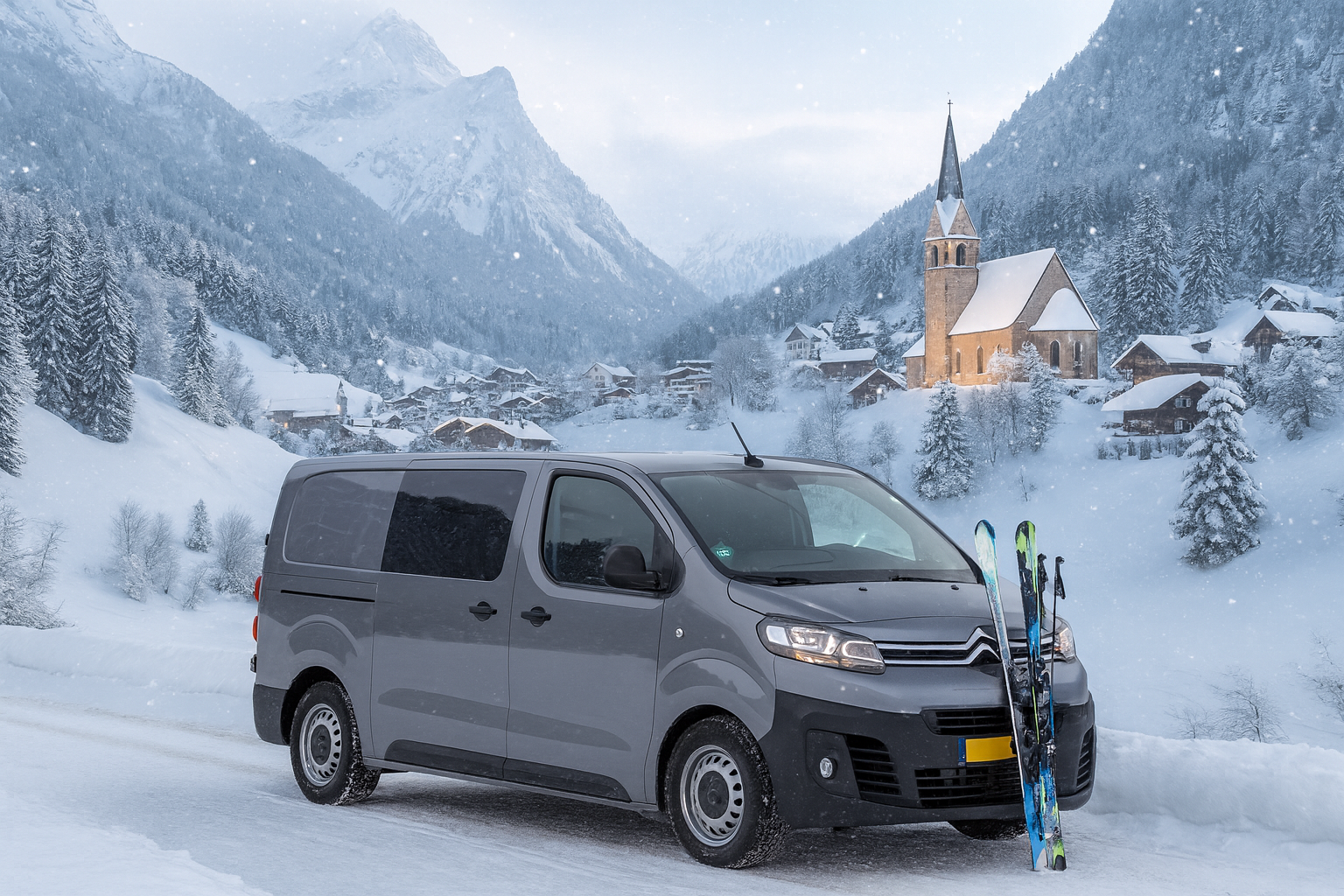 Busje huren voor wintersport Deurne Helmond